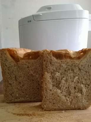 Pan de trigo con masa madre de centeno