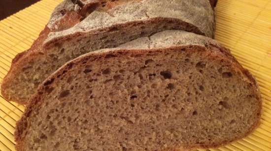 Preparato per pane con note di grano saraceno