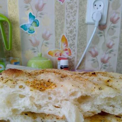 Potato focaccia (pizza maker Princess 115000)