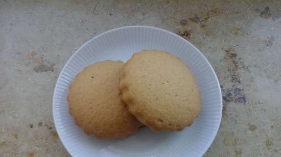 Galletas de jengibre con azúcar quemada