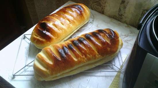 Wien hvetebrød (Le pain viennois fra Jean-Yves Guinard) (ovn)