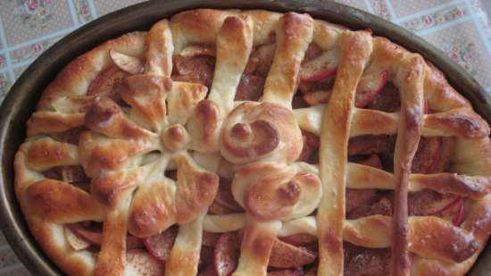 Torta di rosa dei venti