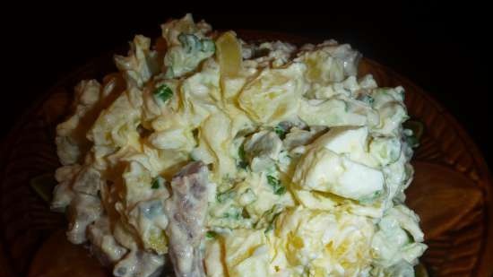 Noorse haring salade