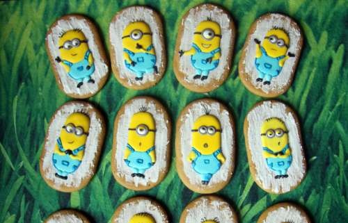 Decoramos galletas de jengibre, galletas