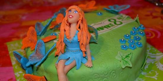 Torte con fate basate sul cartone animato Winx e altri