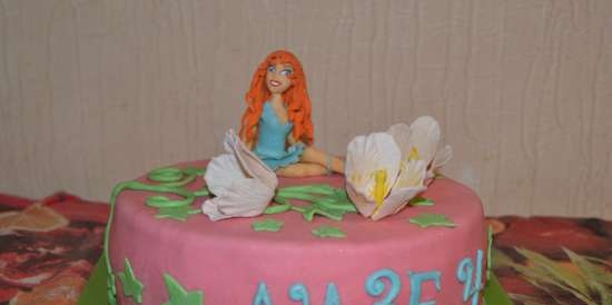 Torte con fate basate sul cartone animato Winx e altri