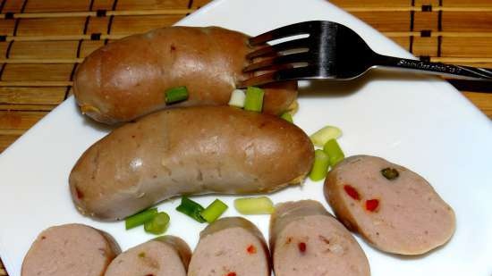 Sausage at home