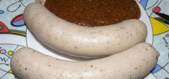 Weisswurst (białe kiełbasy bawarskie)