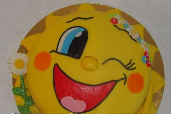 Smilies, sunshine (cakes)