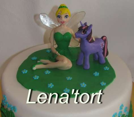 Torte con fate basate sul cartone animato Winx e altri