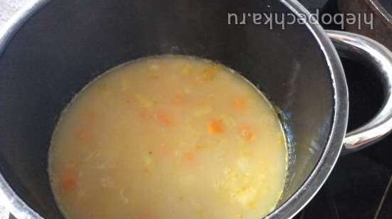 Carrot and ginger soup (German recipe)