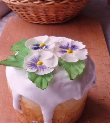 Examples of decorating Easter cakes and Easter