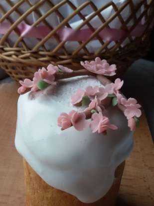 Examples of decorating Easter cakes and Easter