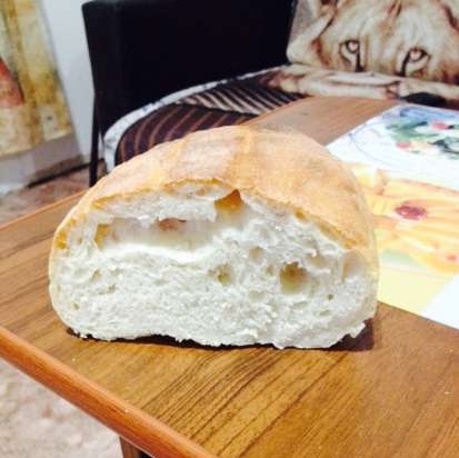 Ciabatta, Peter Reinhart (puliszkán)