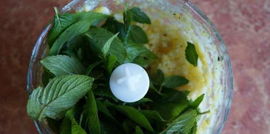 Marshmallow da tavola menta, limone, zucchine