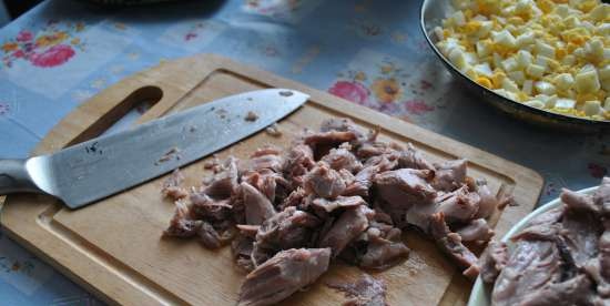 Sorrel soup with turkey