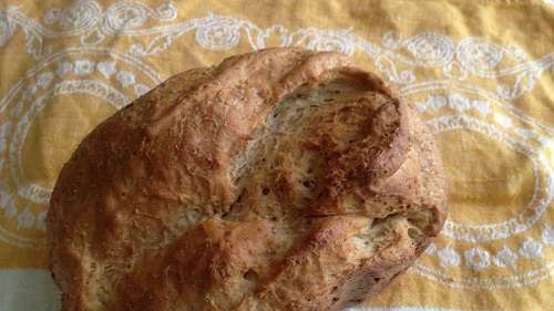 Pane integrale con crusca