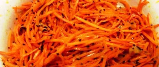 Blanched carrot carrots