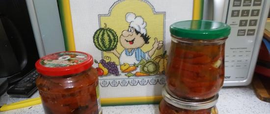 Pomodori secchi al forno in olio profumato (cottura e conserve)