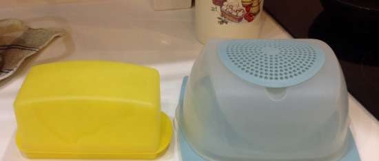 Plastic dishes Tupperware - reviews