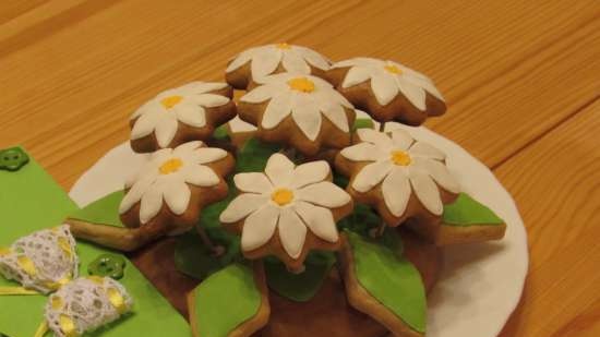 We versieren peperkoekkoekjes, koekjes