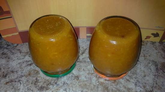 Salsa di zucca e pomodoro