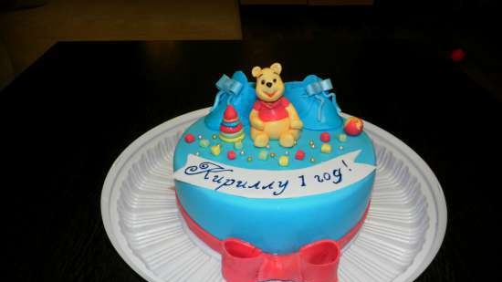 Torte basate sul cartone animato Winnie the Pooh e tutto, tutto, tutto