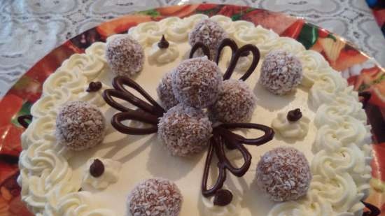 Torta Raffaello