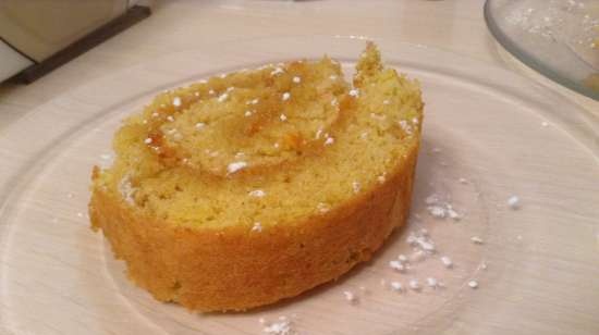 Rollo de galleta con grano integral