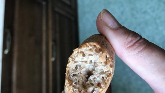 Pane lievitato integrale nella macchina Samboussa