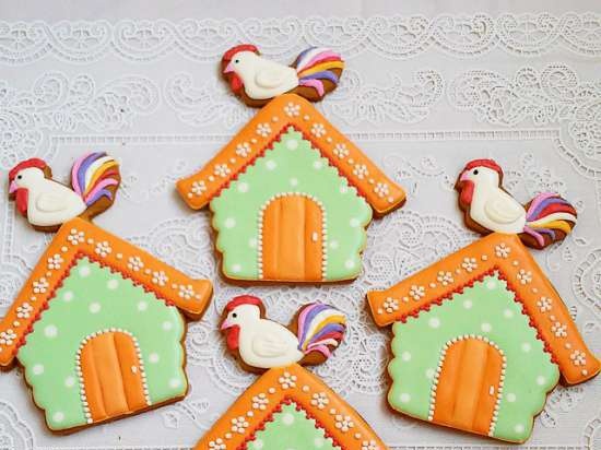 Decoramos galletas de jengibre, galletas