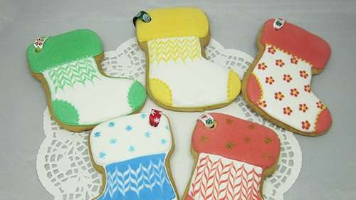 Pinalamutian namin ang cookies ng gingerbread, cookies