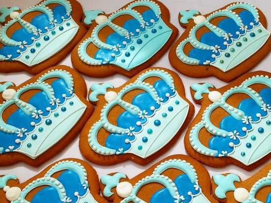 Decoramos galletas de jengibre, galletas