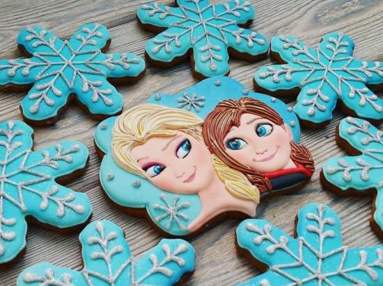 Decoramos galletas de jengibre, galletas