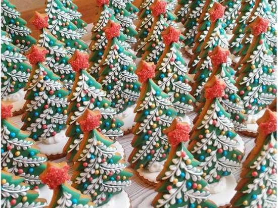 Decoramos galletas de jengibre, galletas