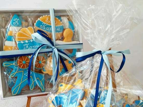 Decoramos galletas de jengibre, galletas