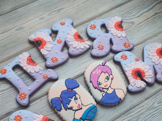 Decoramos galletas de jengibre, galletas