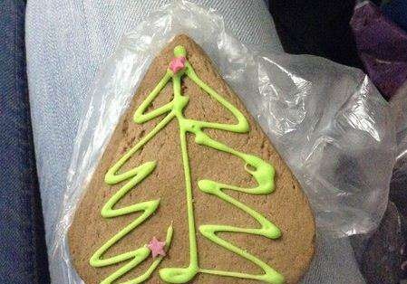 We decorate gingerbread cookies, cookies