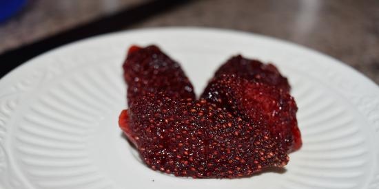 Dried strawberries