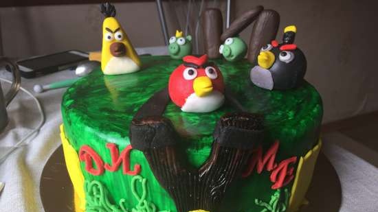 Angry Birds Cakes