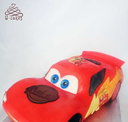 Cakes based on the cartoon Cars