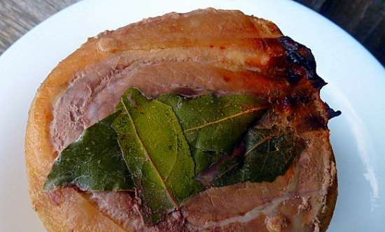 Homemade ham (collection of recipes for ham mills)