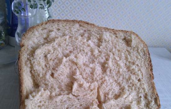 Pane italiano in una macchina per il pane