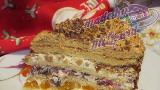 Torta di pasta frolla con creme diverse