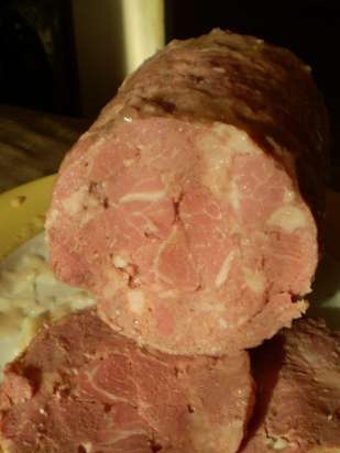 Zelfgemaakte ham zonder varkens (koken met Pakat)