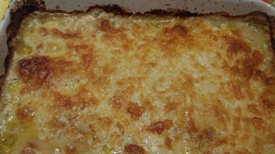 Patate Dauphine con crosta di formaggio al forno