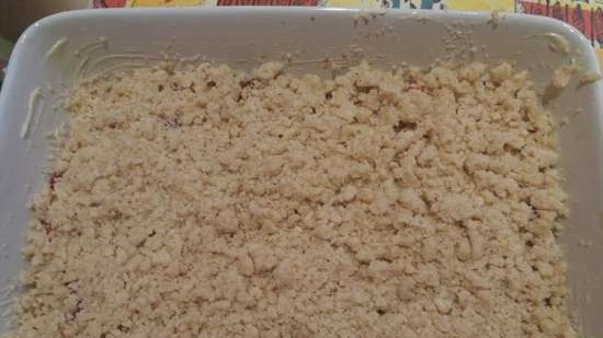 Crumble truskawkowe