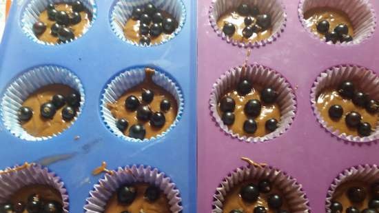 Cupcakes al cioccolato Bouquet estivo