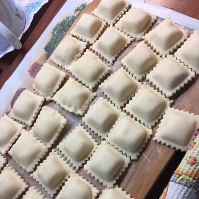 Dumplings en dumplingsvorm