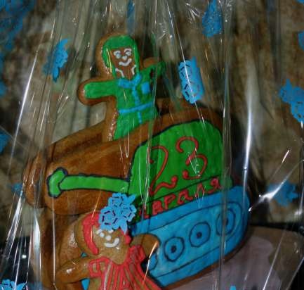 Pinalamutian namin ang cookies ng gingerbread, cookies